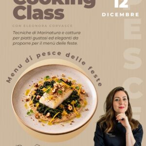 Masterclass Menù di pesce delle feste - Eleonora Corvasce - 12 Dicembre